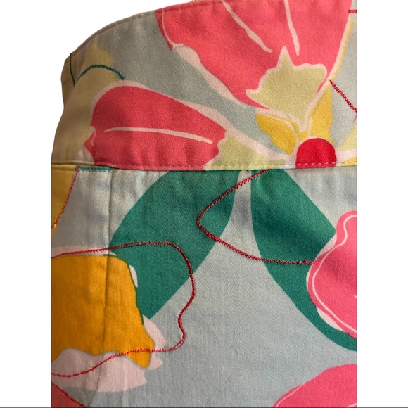 Talbots Petites (2) Stretch Floral Pencil Skirt - Picture 3 of 9